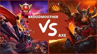 MVP Match in the new 7.30 Patch - Broodmother Vs Axe - Dota 2