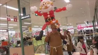 Balloon puppet of santa バルーンパペット（サンタ）