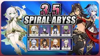 Nahida & Ganyu-Dehya Melt - 3.4/3.5 Spiral Abyss | Genshin Impact