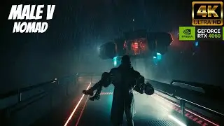 Cyberpunk 2077: Phantom Liberty - Give Songbird to Reed 2 ENDINGS (Side Songbird) [4K60FPS PC]