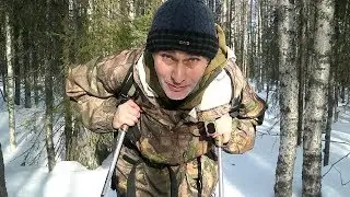 Мартовский выход на лыжах в тайгу.