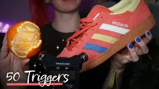 ASMR ☾ | 50 Triggers ♥ | No Talking