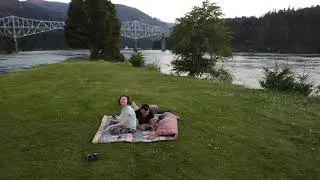 Съемки с дрона в районе Bridge of Good.