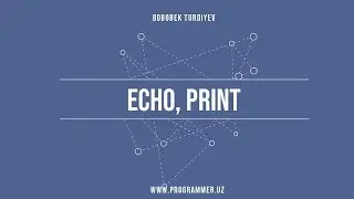 03 Echo, print - Php Uz