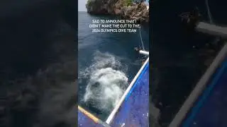 I did not make it to the 2024 Olympics Dive Team