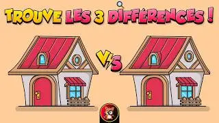 🧩 Find the 3 Differences / hard level! 🧩