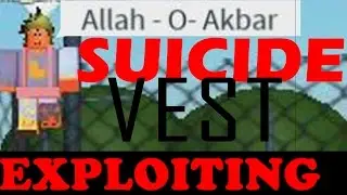 SUICIDE VEST IN ROBLOX?! (Roblox Exploiting Ep8 [USING CERBERUS LVL7])