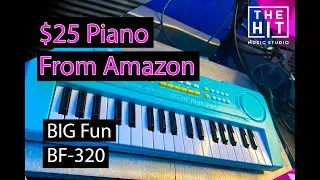 $25 piano from Amazon - Is it any good? Big Fun BF320 Keyboard review