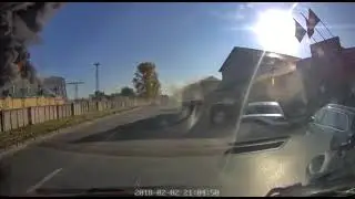 Попадания ракеты по электроподстанции на Львовщине
