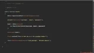 Super Easy Flash Messaging in laravel