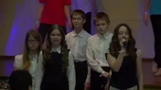 Песня Эйфория, 7 Б класс, 27 Гимназия, 2014, Битва хоров