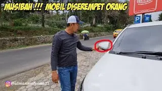 DETIK DETIK KECELAKAAN DI JALAN MOBIL KESEREMPET ORANG