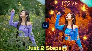 Lightroom se Photo Edit Kaise Kare | lr mobile | orange tone |