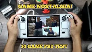 30+ GAME PS2 STEAM DECK TEST GAMEPLAY