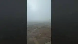 View from 23th floor in monsoon