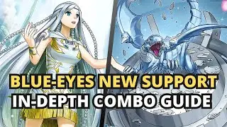 MOST IN-DEPTH Blue Eyes Deck Combo Tutorial | New Support Yu-Gi-Oh!