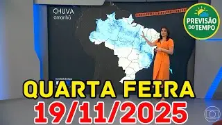 NATIONAL NEWS - WEATHER FORECAST - 11/19/2025 / WEDNESDAY