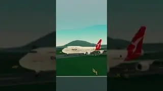 Last Qantas 747 flight, roblox edition #ptfs #boeing747 #qantas #aviation #sad