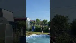 Обливаемся на даче )