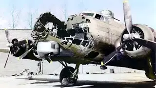 1 B-17 vs 17 A6M5 Zeros | Most heavily armed B17 of WW2