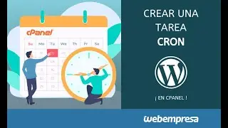 Crear (y automatizar) una tarea cron en Cpanel
