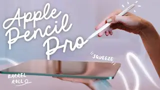 Apple Pencil Pro NEW Features & Unboxing!