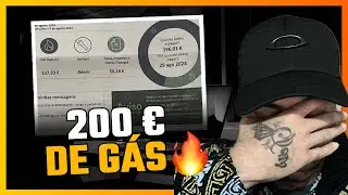 VEIO QUASE 200 EUROS DE CONTA DE GÁS 😱🇵🇹