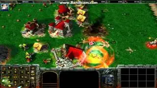 Warcraft 3 FFA 2 часть.Альянс VS 7 ПК.