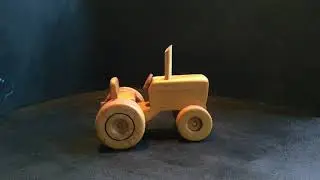 Ahşap oyuncak traktör yapımı