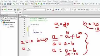 C Program to Swap Two Numbers Without Using Temporary or Third Variable 2