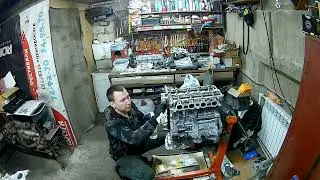 Сборка двигателя от Hyundai Solaris 1.6 Gamma