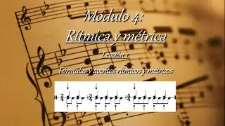 4.1 -  Rítmica y métrica: Fórmulas y acentos rítmicos y métricos