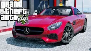 GTA 5 - КУПИЛ MERCEDES BENZ AMG GT|ТЮНИНГ НА ВСЕ БАБКИ  - РЕАЛЬНАЯ ЖИЗНЬ #15
