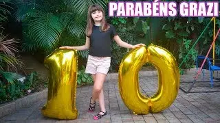 ANIVERSÁRIO DA GRAZI VICTÓRIA | #GraziFaz10