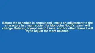 Dang Duy's MUGEN Tournament: Update + 1st Round Schedule