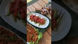 4 Rezepte in 90 Minuten zubereitet | Part 2/2  #apfelkuchen #kısır #salat #portulak #semizotu