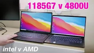 Intel 11th Gen v AMD 4000 Series - i7 1185G7 + Xe Graphics v Ryzen 7 4800U + Radeon Graphics
