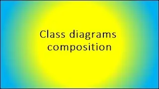 Class diagrams composition