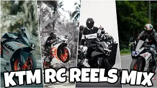 KTM RC REELS MIX 🥵🔥 #bikereels #bikestatus #bikelovers #ktm #rc390