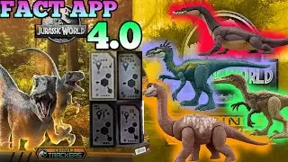 Jurassic World Dinotracker 2023 Fact App Scan Codes All Dinosaurs Danger Pack Elaphrosaurus