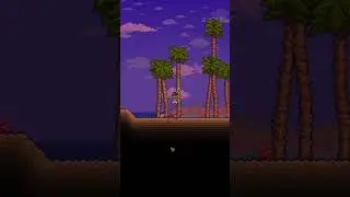 Я закопаль рыбака)))) #terraria #рыбак #прикол