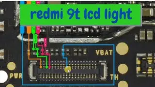 Redmi 9t display light problem and solution||redmi 9t lcd light ways||