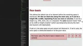 Flex Item Properties - flex-grow, flex-shrink, and flex-basis