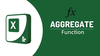 AGGREGATE Function in Excel | How to Use AGGREGATE Function