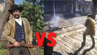 Sheriff Malloy VS NPCs - Red Dead Redemption 2