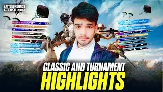 Classic & Tournament Highlights​⁠​⁠ ✨🩸|| INTENSE FIGHTS ♻️|| BGMI/PUBG 🔱