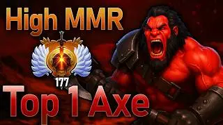 High MMR Axe Gameplay That Makes Offlane Look EASY | Dota 2 7.41c