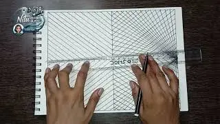 3D Line Illusion Step By Step Drawing | Easy Drawing Doodle Art 