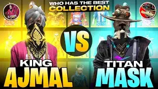 Gaming With Mask Vs AJ's GamingZone Rarest Collection Versus 😍 Free Fire Best Collection In Kerala