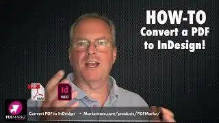 Convert PDF to InDesign